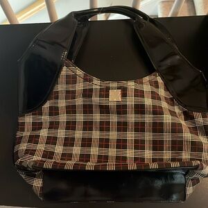 Plaid Liz Claiborne bag new with tags